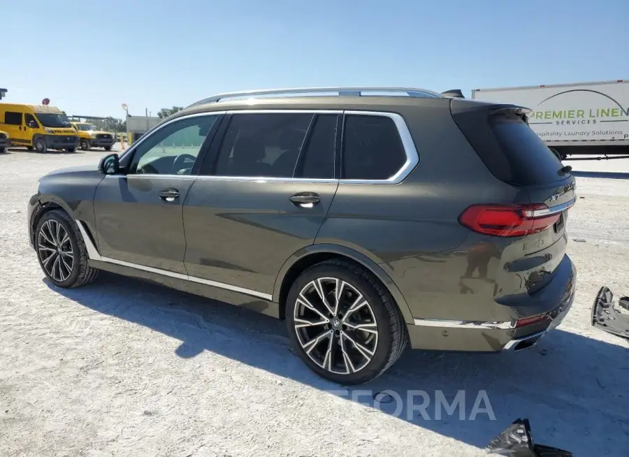 BMW X7 XDRIVE4 2021 vin 5UXCW2C03M9D98620 from auto auction Copart