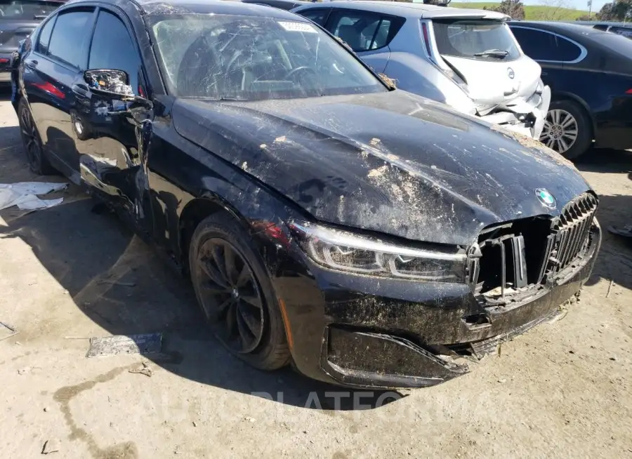 BMW 740 I 2020 vin WBA7T2C05LCE14181 from auto auction Copart