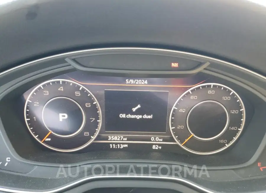 AUDI A5 PREMIUM 2019 vin WAUENCF50KA016947 from auto auction Copart