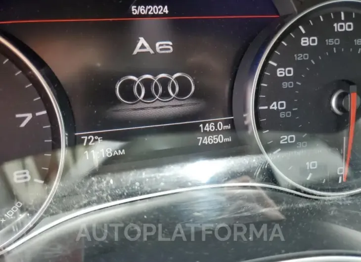 AUDI A6 PREMIUM 2018 vin WAUF8AFC7JN064015 from auto auction Copart