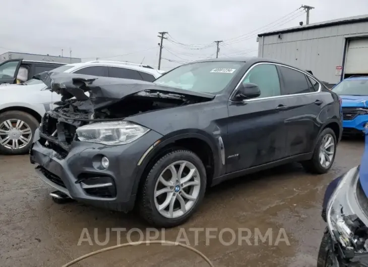 BMW X6 XDRIVE3 2016 vin 5UXKU2C5XG0N83699 from auto auction Copart