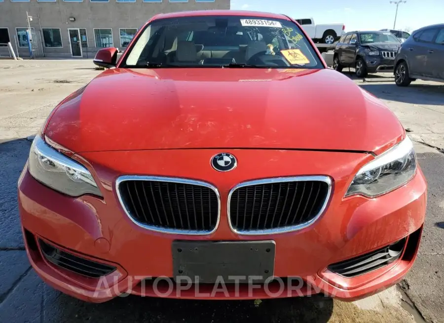 BMW 228 XI 2015 vin WBA1F7C52FV367641 from auto auction Copart