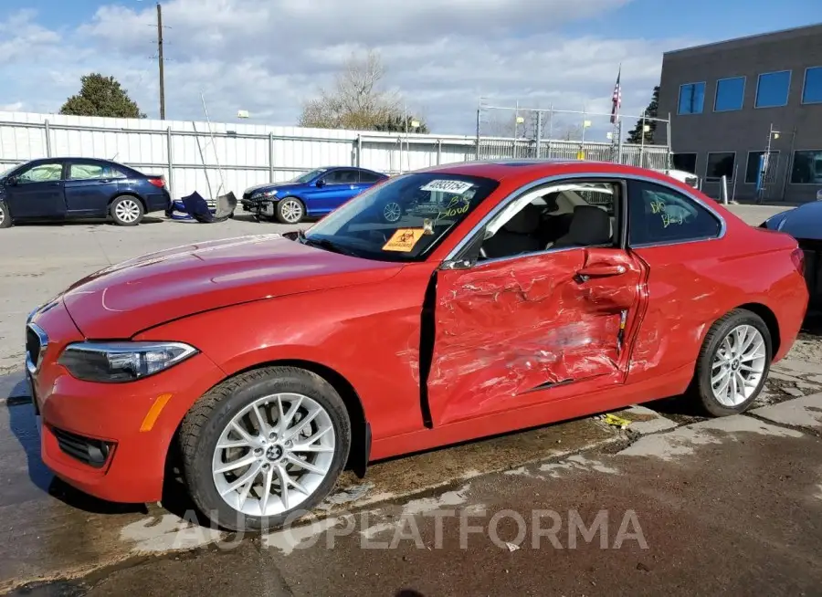 BMW 228 XI 2015 vin WBA1F7C52FV367641 from auto auction Copart