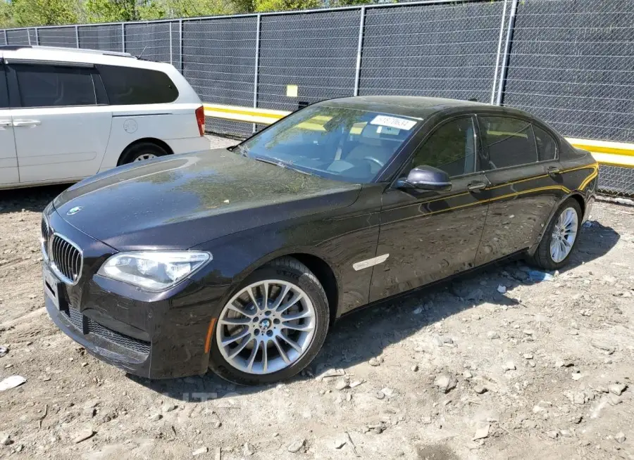 BMW 750 LXI 2015 vin WBAYF8C51FD655208 from auto auction Copart