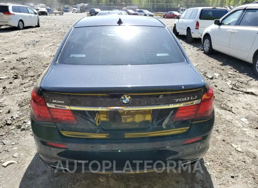 BMW 750 LXI 2015 vin WBAYF8C51FD655208 from auto auction Copart