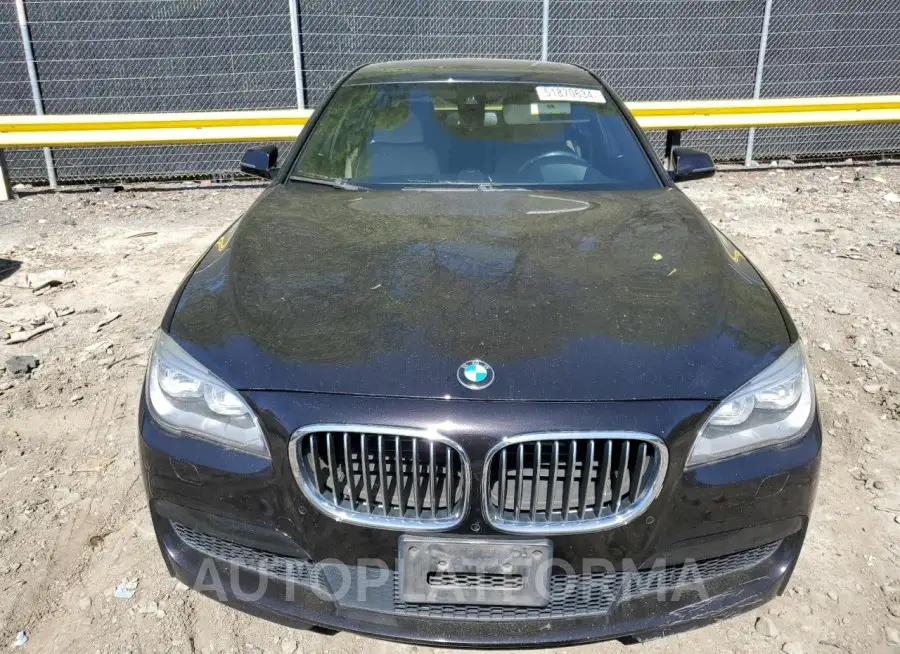 BMW 750 LXI 2015 vin WBAYF8C51FD655208 from auto auction Copart