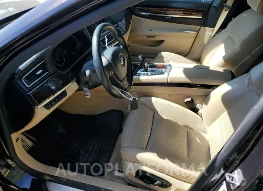 BMW 750 LXI 2015 vin WBAYF8C51FD655208 from auto auction Copart