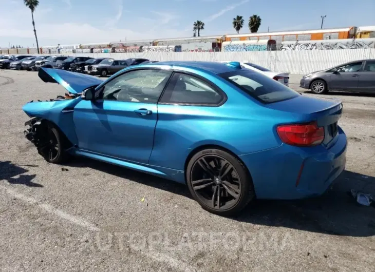 BMW M2 2018 vin WBS1J5C51J7B70247 from auto auction Copart