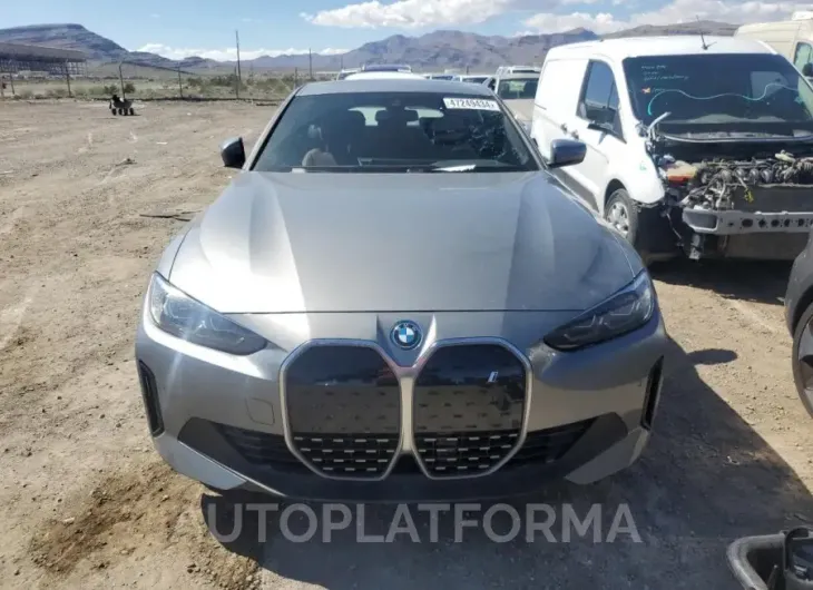 BMW I4 EDRIVE3 2023 vin WBY43AW00PFP80951 from auto auction Copart