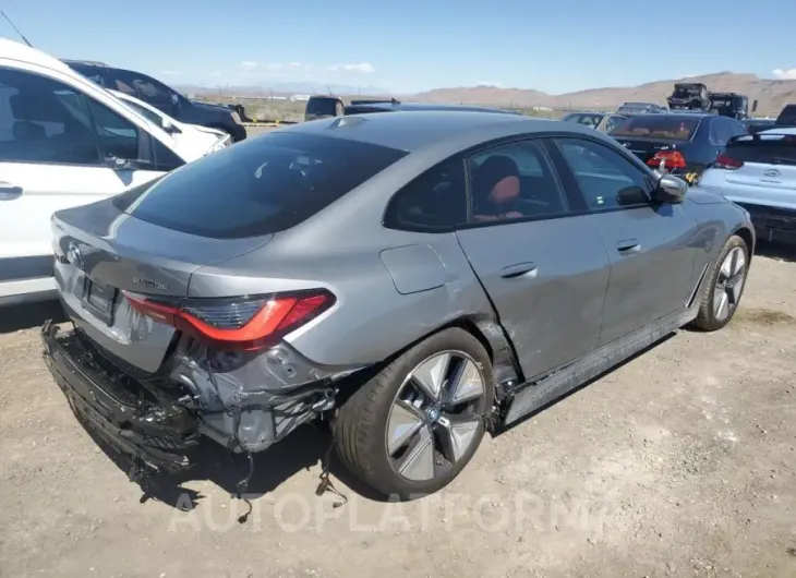 BMW I4 EDRIVE3 2023 vin WBY43AW00PFP80951 from auto auction Copart