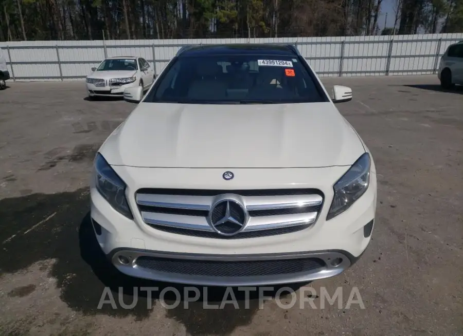 MERCEDES-BENZ GLA 250 4M 2016 vin WDCTG4GB9GJ272522 from auto auction Copart