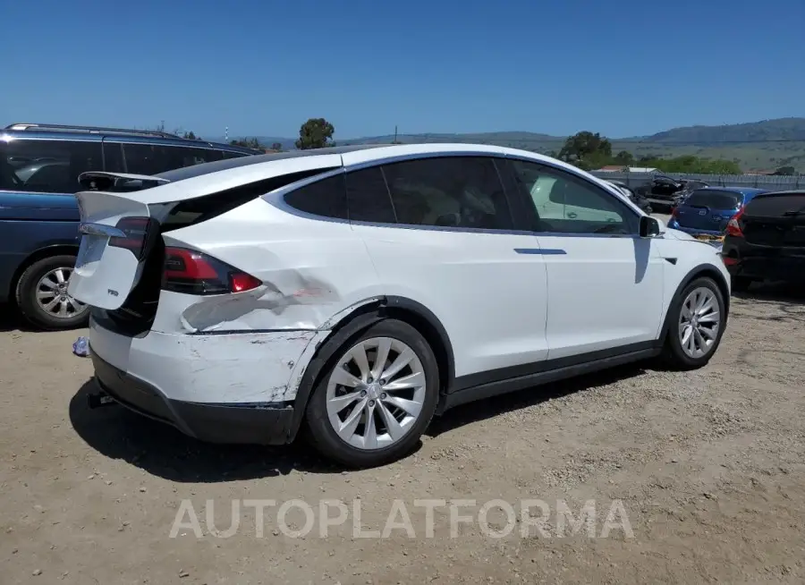 TESLA MODEL X 2018 vin 5YJXCDE27JF115611 from auto auction Copart