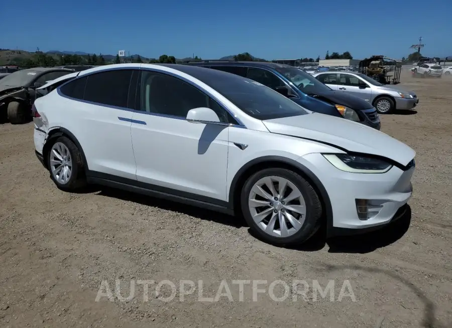 TESLA MODEL X 2018 vin 5YJXCDE27JF115611 from auto auction Copart