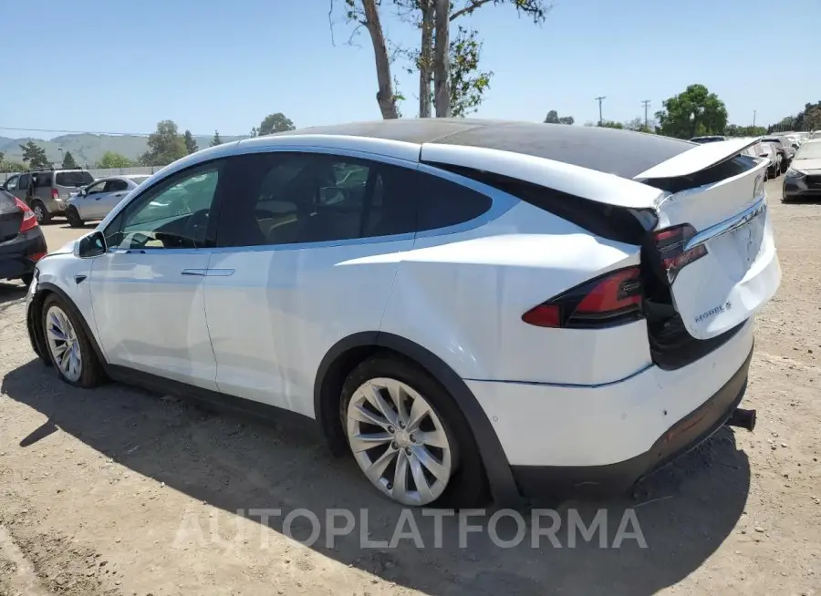 TESLA MODEL X 2018 vin 5YJXCDE27JF115611 from auto auction Copart