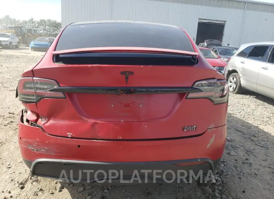 TESLA MODEL X 2022 vin 7SAXCBE62NF340941 from auto auction Copart