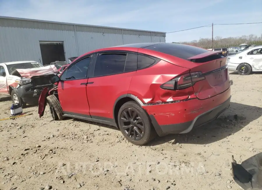 TESLA MODEL X 2022 vin 7SAXCBE62NF340941 from auto auction Copart