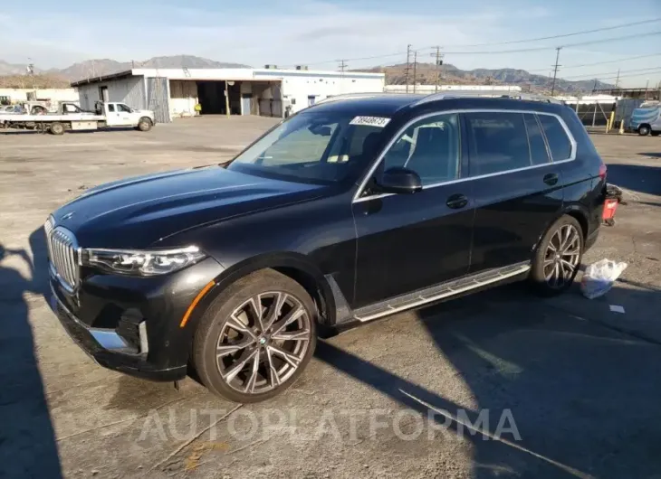 BMW X7 XDRIVE4 2022 vin 5UXCW2C00N9M49943 from auto auction Copart