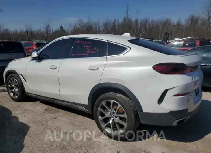 BMW X6 XDRIVE4 2022 vin 5UXCY6C01N9J42749 from auto auction Copart