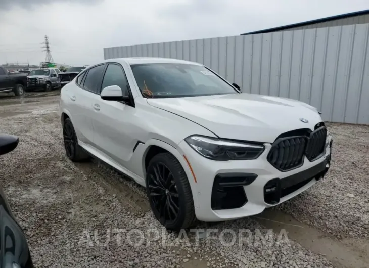 BMW X6 XDRIVE4 2023 vin 5UXCY6C02P9P83587 from auto auction Copart