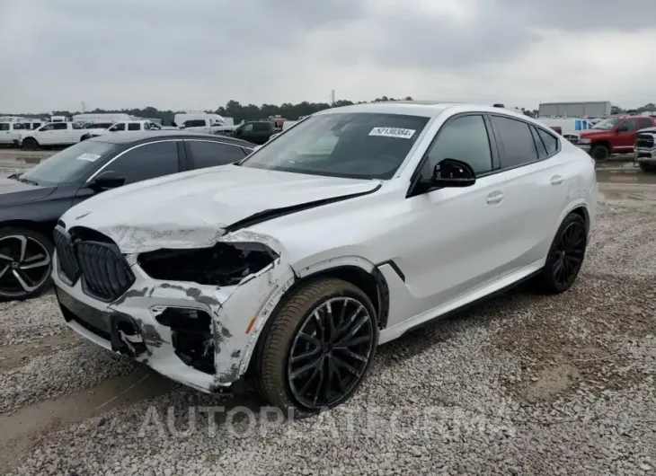 BMW X6 XDRIVE4 2023 vin 5UXCY6C02P9P83587 from auto auction Copart