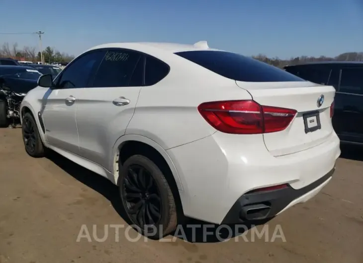 BMW X6 XDRIVE3 2018 vin 5UXKU2C5XJ0X49355 from auto auction Copart