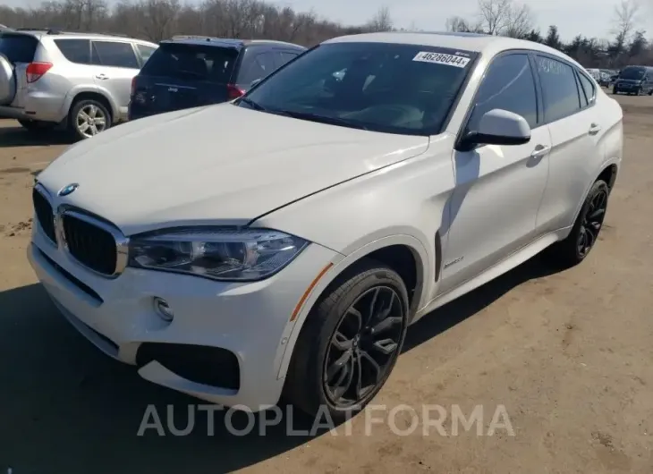 BMW X6 XDRIVE3 2018 vin 5UXKU2C5XJ0X49355 from auto auction Copart