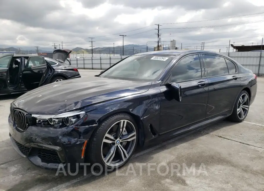 BMW 750 I 2019 vin WBA7F0C53KGM25370 from auto auction Copart