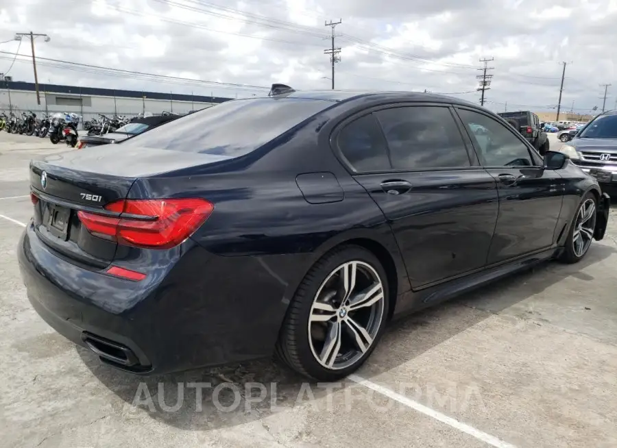 BMW 750 I 2019 vin WBA7F0C53KGM25370 from auto auction Copart