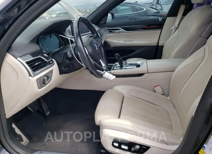 BMW 750 I 2019 vin WBA7F0C53KGM25370 from auto auction Copart