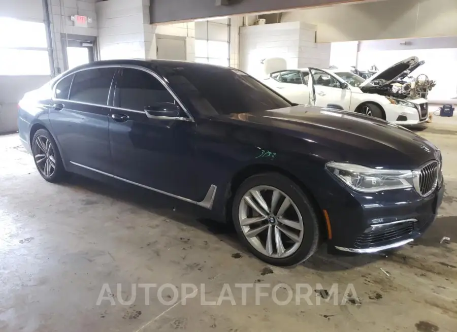 BMW 750 XI 2016 vin WBA7F2C57GG417274 from auto auction Copart