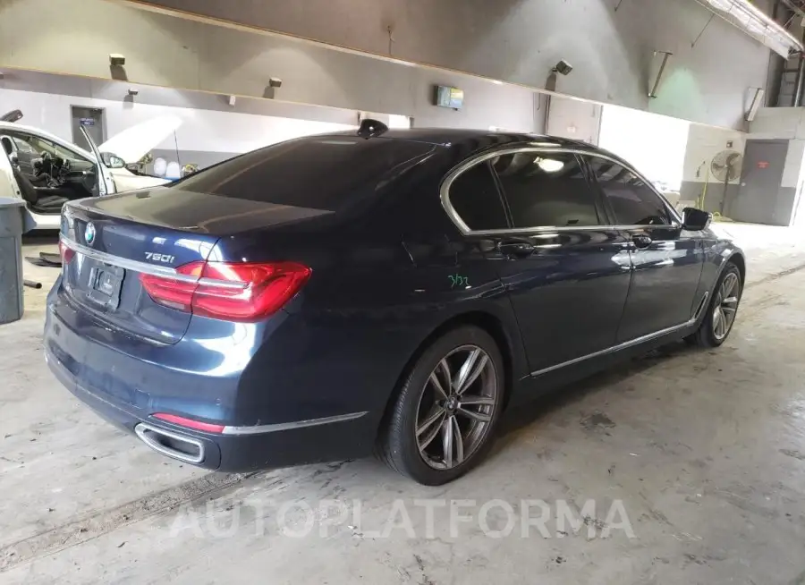 BMW 750 XI 2016 vin WBA7F2C57GG417274 from auto auction Copart