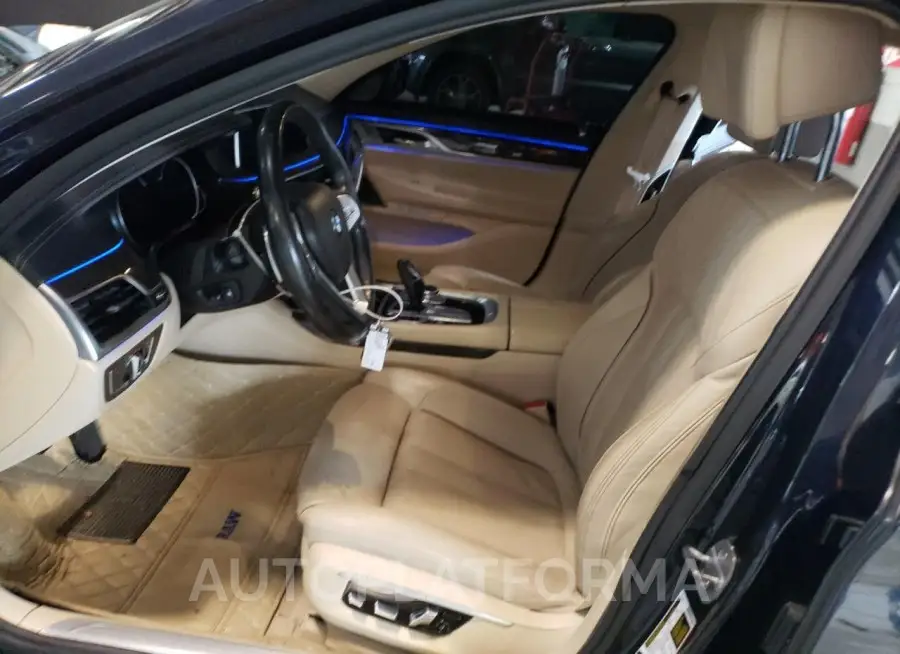 BMW 750 XI 2016 vin WBA7F2C57GG417274 from auto auction Copart