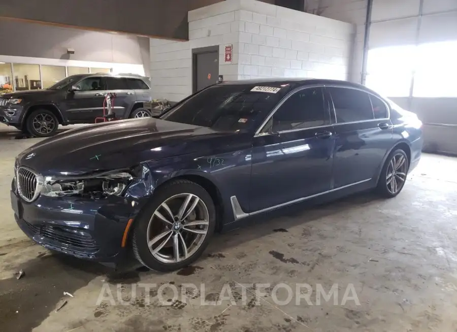 BMW 750 XI 2016 vin WBA7F2C57GG417274 from auto auction Copart