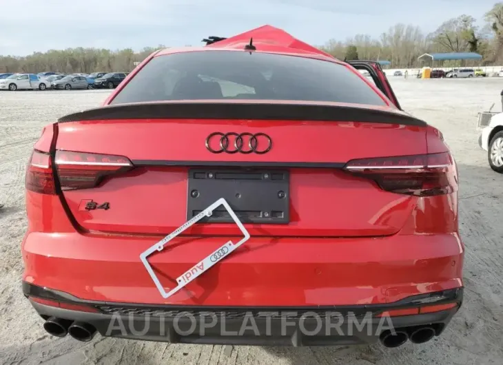 AUDI S4 PREMIUM 2023 vin WAUB4AF40PA021008 from auto auction Copart