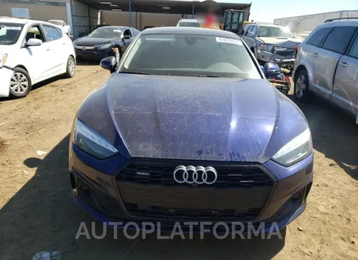 AUDI A5 PREMIUM 2022 vin WAUCBCF50NA016628 from auto auction Copart