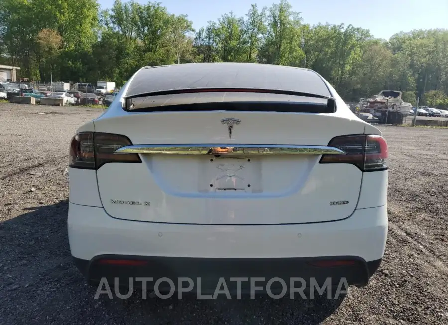 TESLA MODEL X 2017 vin 5YJXCAE26HF076356 from auto auction Copart