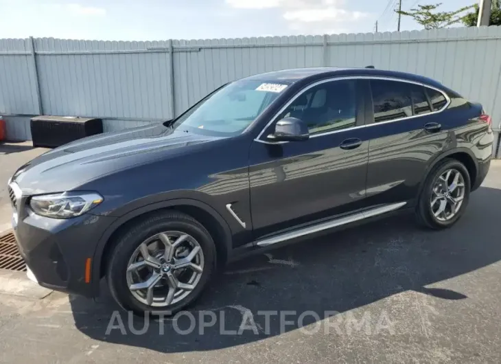 BMW X4 XDRIVE3 2024 vin 5UX33DT01R9V05995 from auto auction Copart