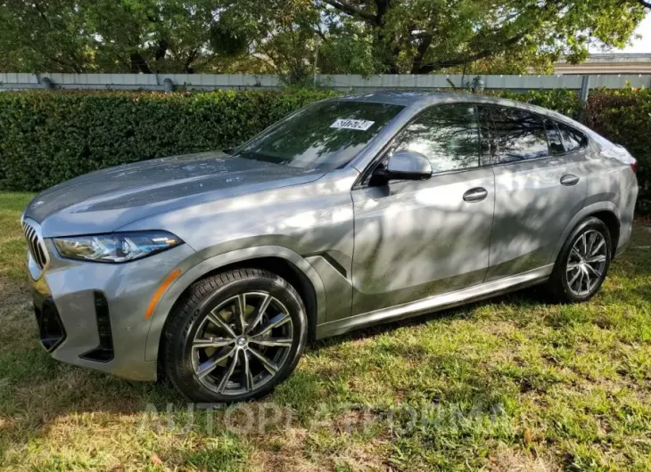 BMW X6 XDRIVE4 2024 vin 5UX33EX01R9T68069 from auto auction Copart