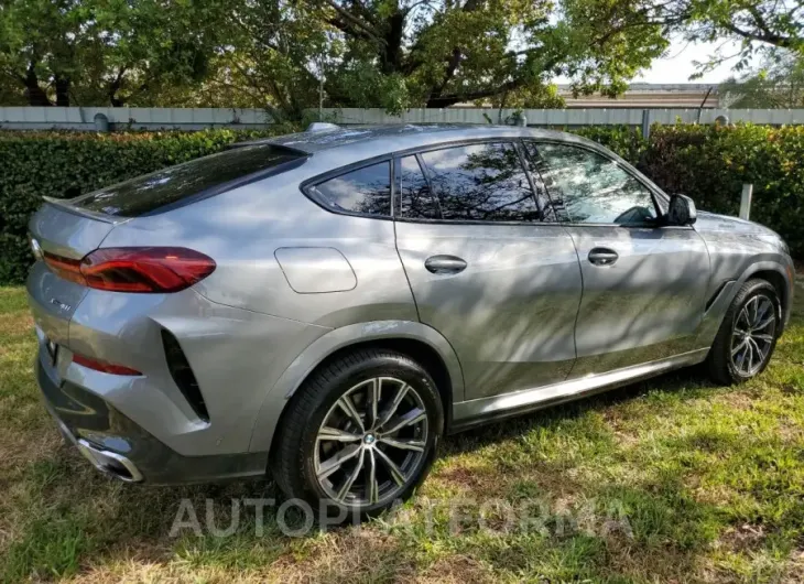 BMW X6 XDRIVE4 2024 vin 5UX33EX01R9T68069 from auto auction Copart