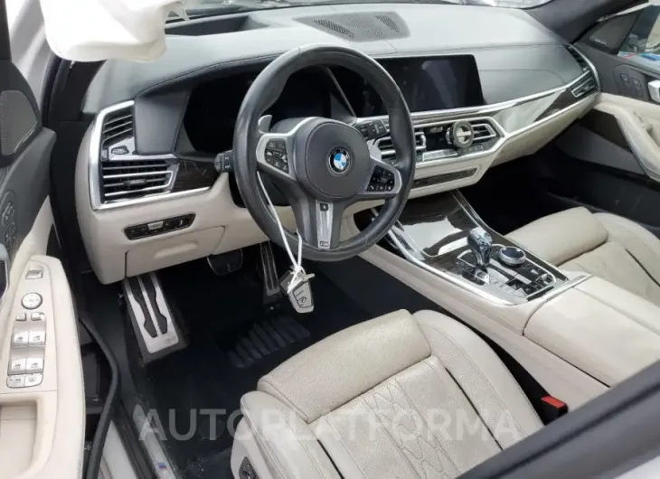 BMW X7 XDRIVE5 2019 vin 5UXCX4C53KLS35824 from auto auction Copart