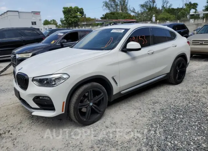 BMW X4 XDRIVE3 2019 vin 5UXUJ3C5XKLG54076 from auto auction Copart