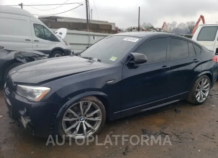 BMW X4 XDRIVEM 2017 vin 5UXXW7C51H0U25993 from auto auction Copart