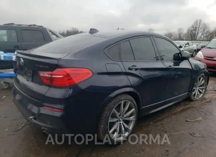 BMW X4 XDRIVEM 2017 vin 5UXXW7C51H0U25993 from auto auction Copart