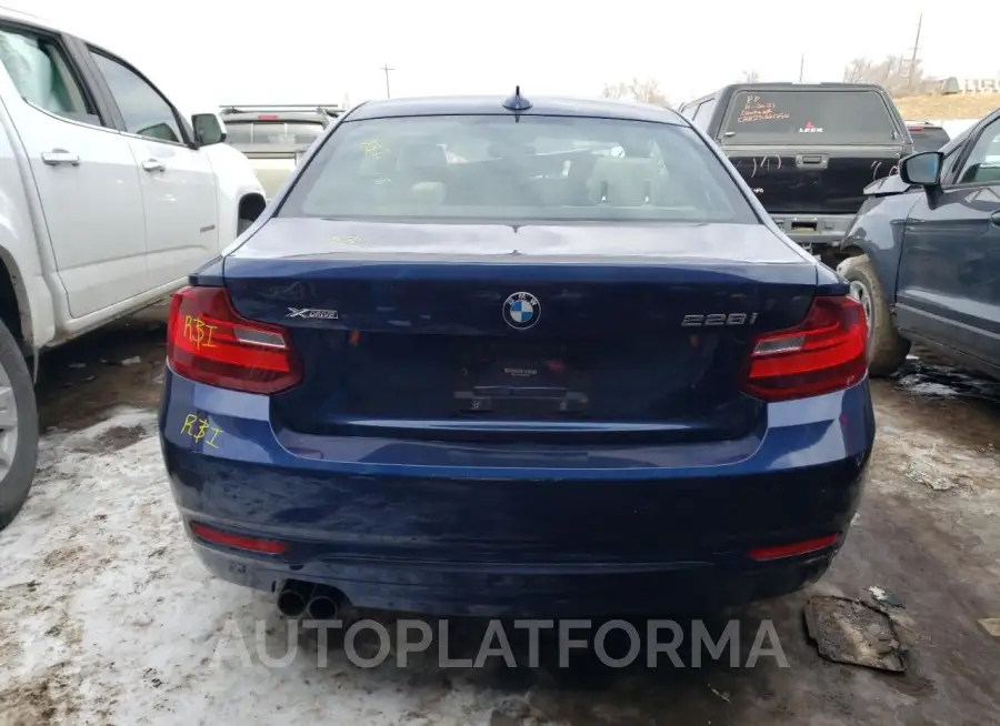 BMW 228 XI SUL 2016 vin WBA1G9C59GV599003 from auto auction Copart