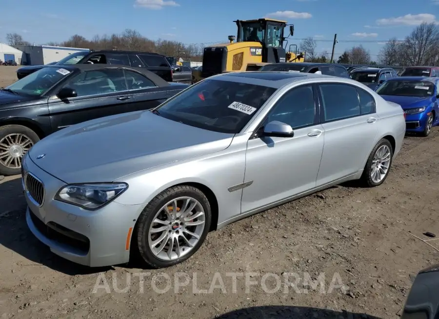 BMW 750 LXI 2015 vin WBAYF8C54FD654392 from auto auction Copart