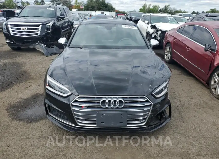 AUDI S5 PRESTIG 2018 vin WAUC4CF58JA108199 from auto auction Copart