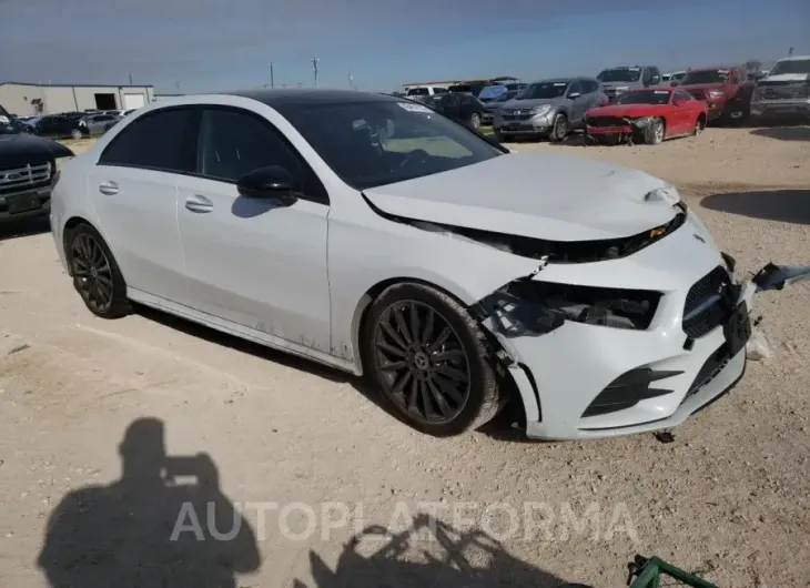 MERCEDES-BENZ A 220 2022 vin W1K3G4EB3NJ326411 from auto auction Copart