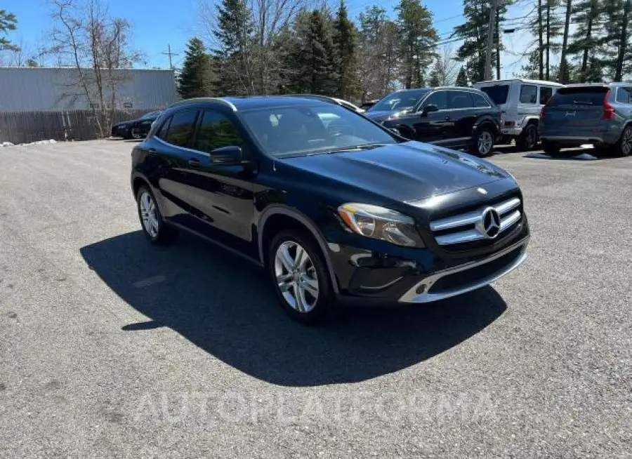 MERCEDES-BENZ GLA 250 2016 vin WDCTG4EB1GJ218957 from auto auction Copart