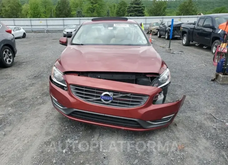 VOLVO S60 PREMIE 2015 vin YV1612TB2F1317338 from auto auction Copart