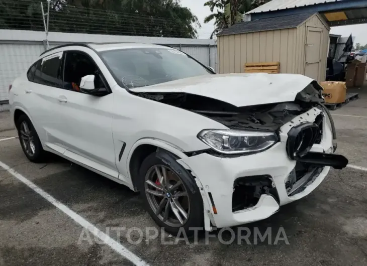 BMW X4 XDRIVE3 2021 vin 5UX2V1C06M9F82278 from auto auction Copart